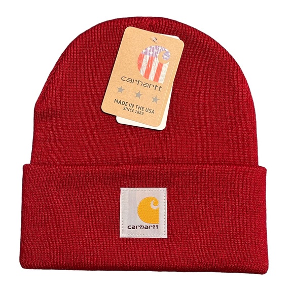Carhartt Other - Carhartt Knit Cuffed Beanie Wine
